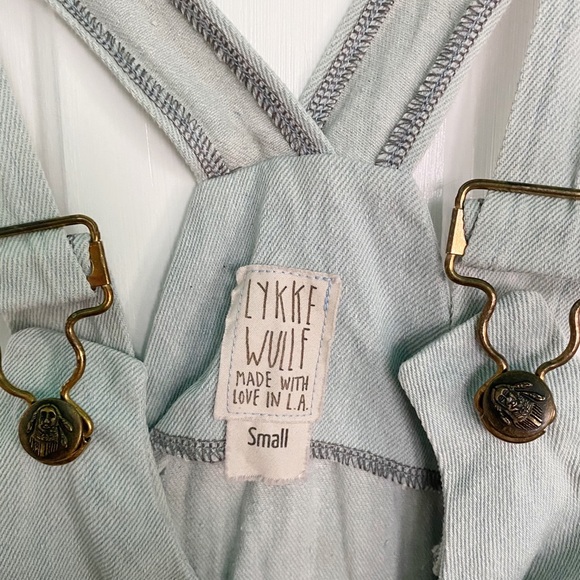 Lykke Wullf Fitted Short Overalls Romper - Small - Picture 6 of 8